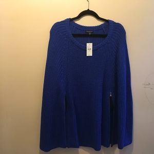 LANE BRYANT KNIT SWEATER PONCHO SIZE 14-20
